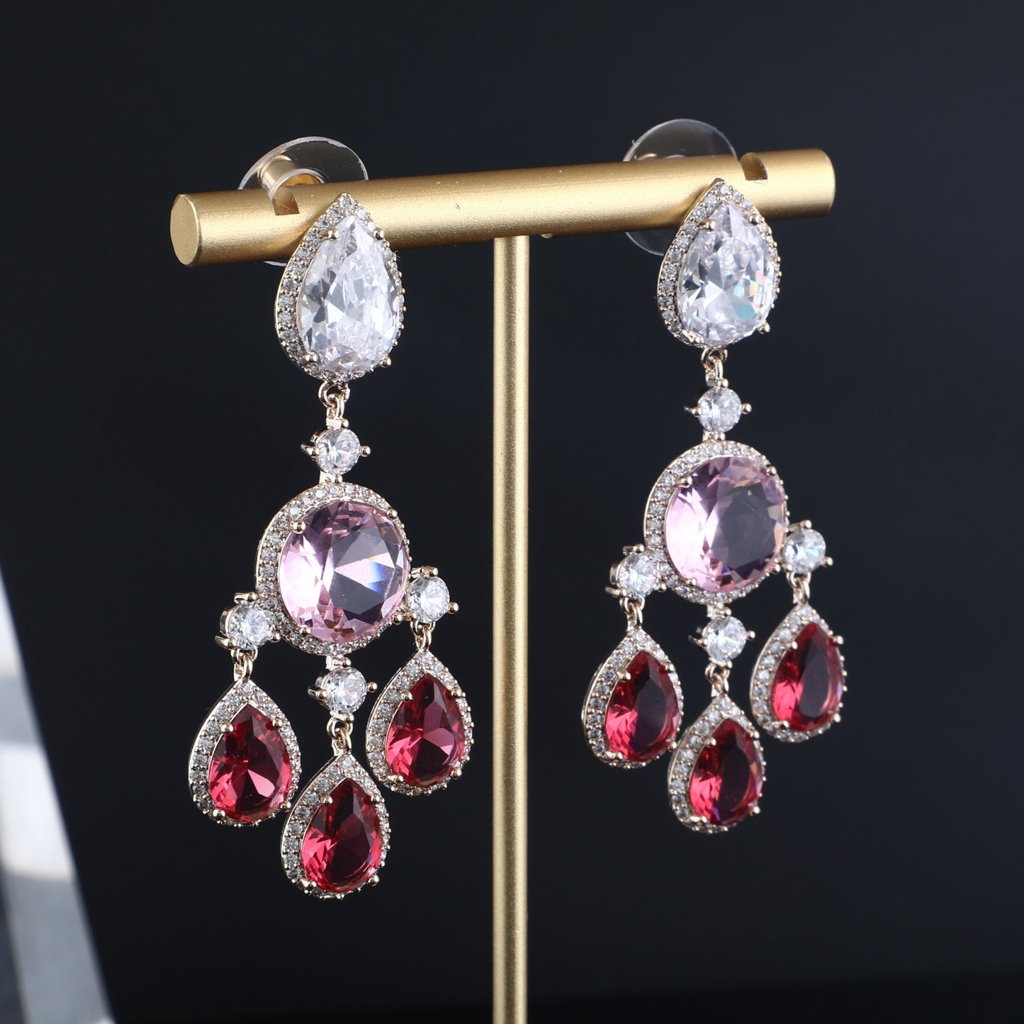 SCARLET BLOOM EARRINGS
