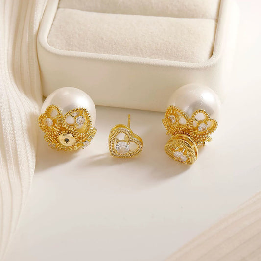 AURELIA PEARL STUD EARRINGS