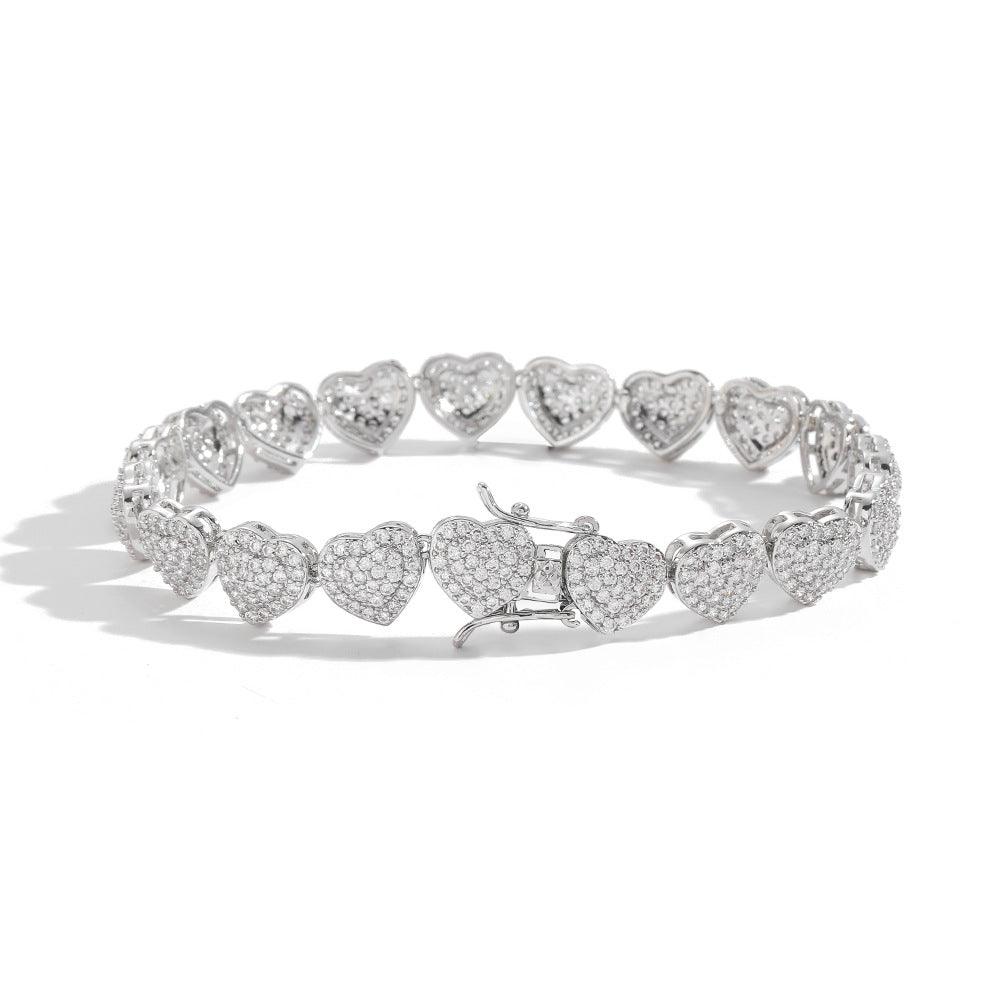 ETERNAL HEARTS TENNIS BRACELET