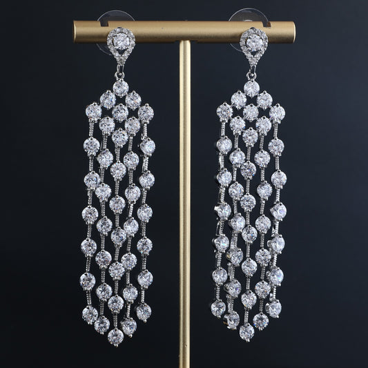 CRYSTAL DANGLER EARRINGS