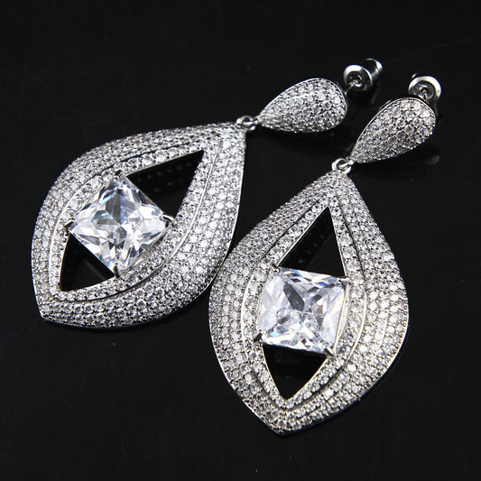 MARQUIS DROP EARRINGS