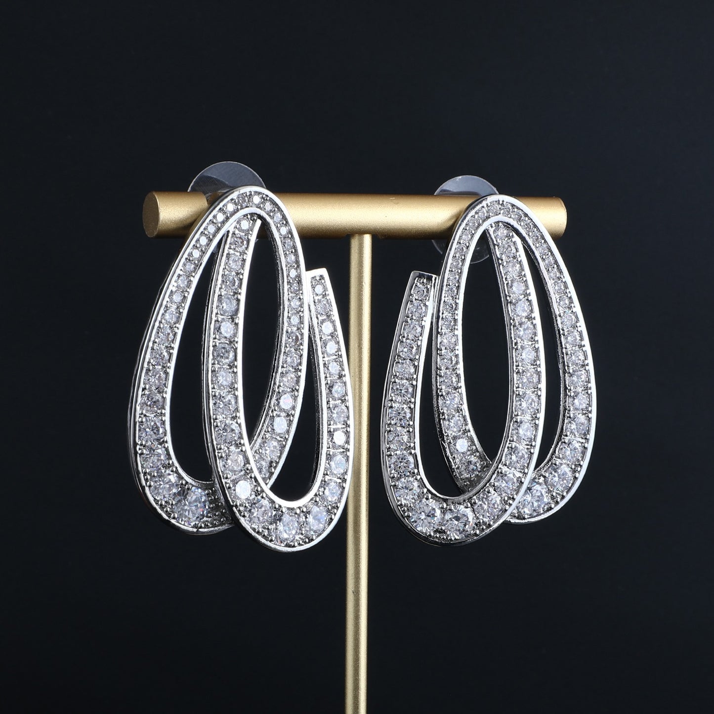 ECLIPSE LOOP EARRINGS