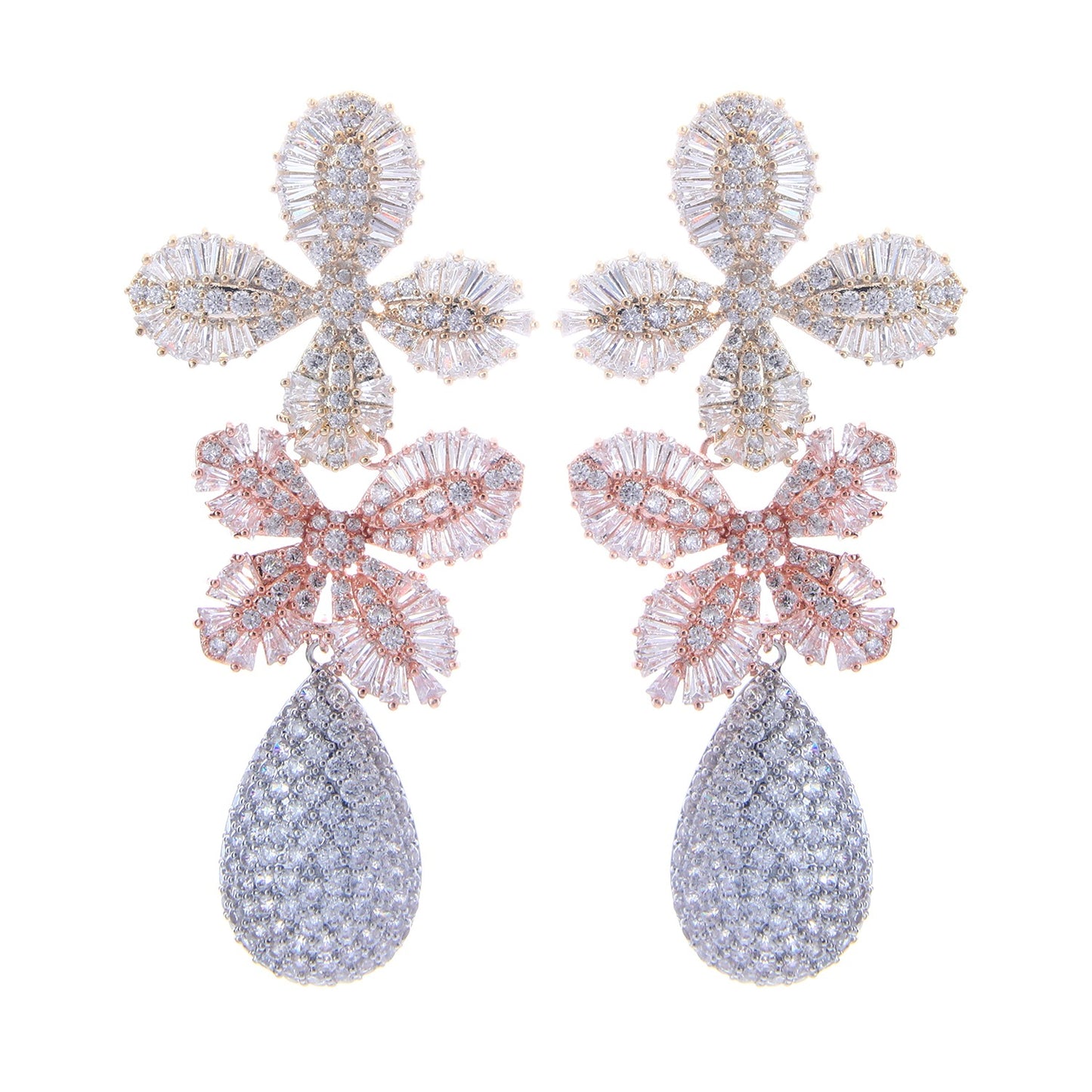 BLOSSOM ROYALE DROP EARRINGS