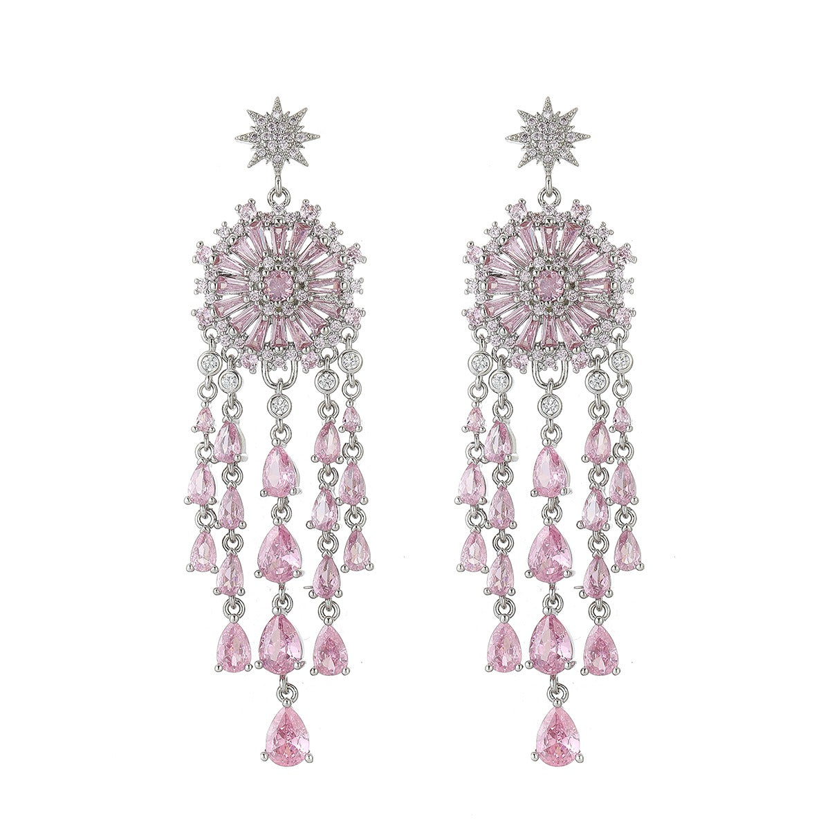 STARBUST CHANDELIER EARRINGS