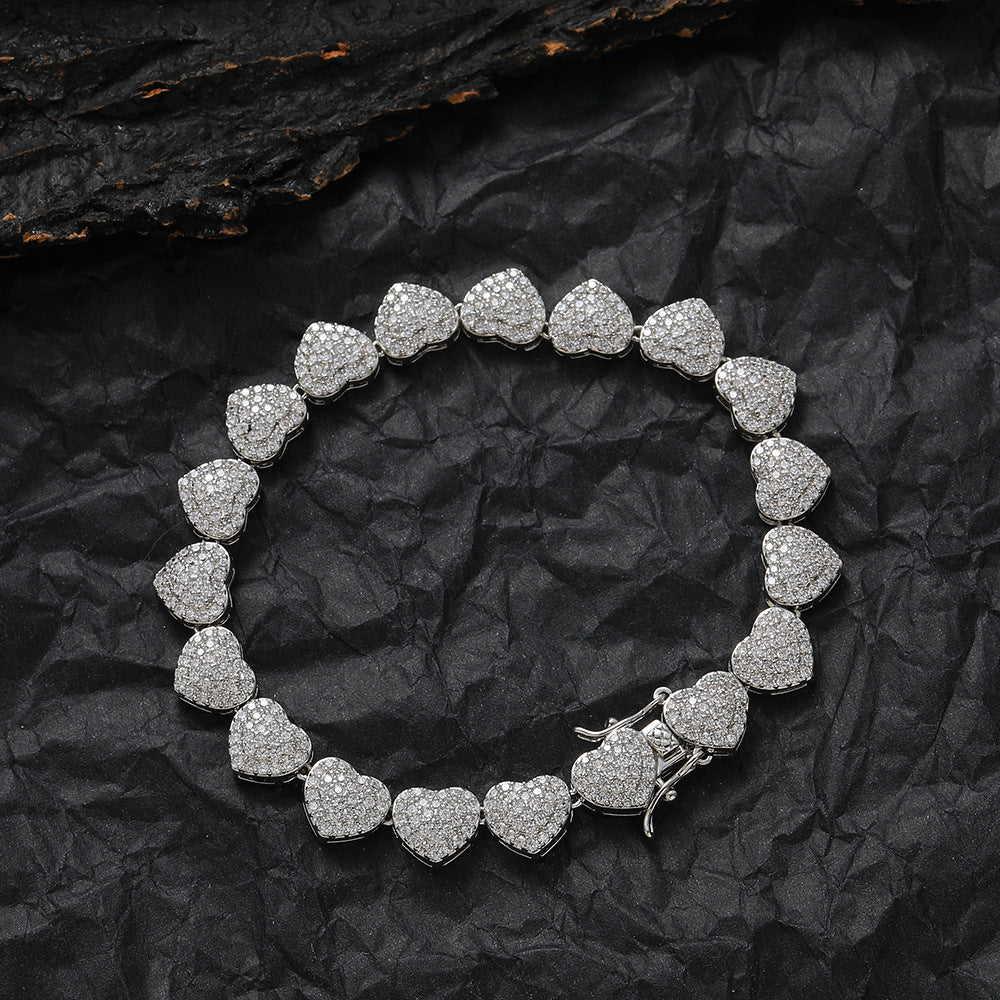 ETERNAL HEARTS TENNIS BRACELET