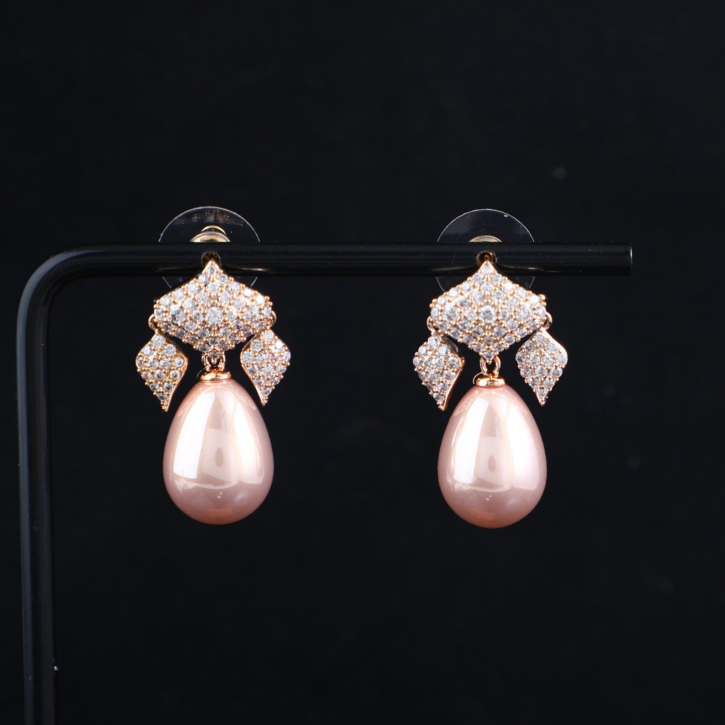 REGAL PEARL DROP EARRINGS